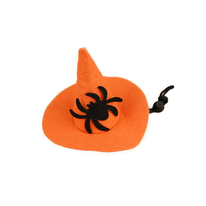 Pet Dog Cat Halloween Hat Creative Pumpkin Devil Spider Costume for Pets